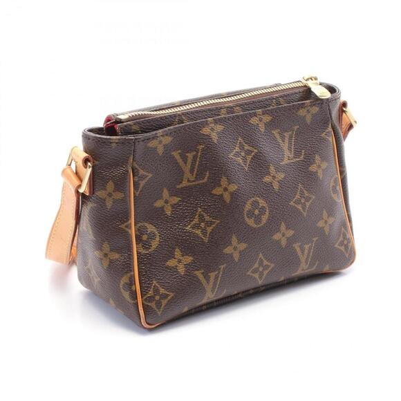 LOUIS VUITTON Brown Monogram Leather Shoulder Bag - Picture 3 of 9